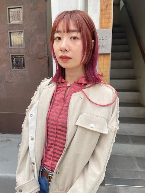 顔まわりデザインミディアム